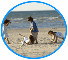 Children on Beach